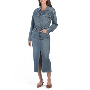 PISTOLA Medium Blue Amira Midi Dress